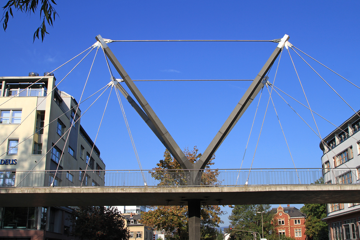 Fußgängerbrücke in Bad Homburg