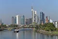 Skyline von Frankfurt am Main mit seinen Bankgebäuden