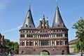Lübeck Holstentor - Rückseite